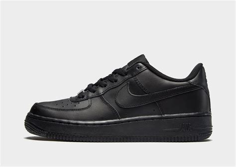 nike air force zwart junior|nike black air force 1.